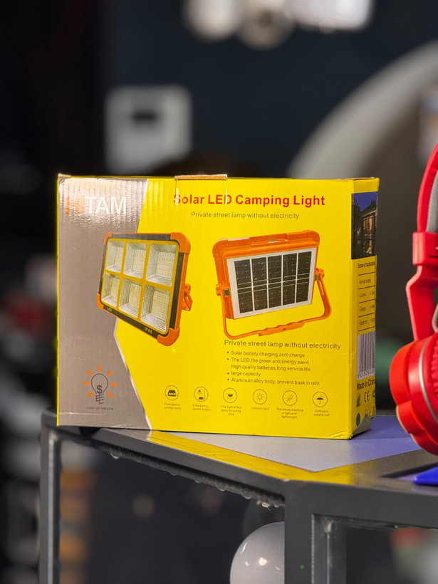 چراغ اضطراری LED سولار مناسب برای کمپینگ
