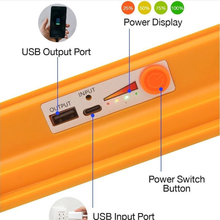 چراغ اضطراری LED سولار مناسب برای کمپینگ