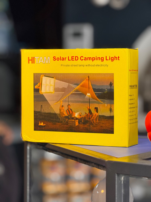 چراغ اضطراری LED سولار مناسب برای کمپینگ