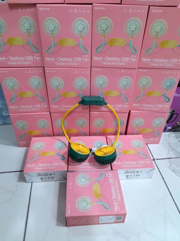 پنکه گردنی شارژی مدل DD8026