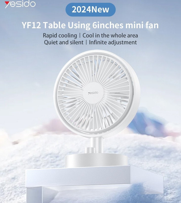 مینی فن رو میزی یسیدو YF12