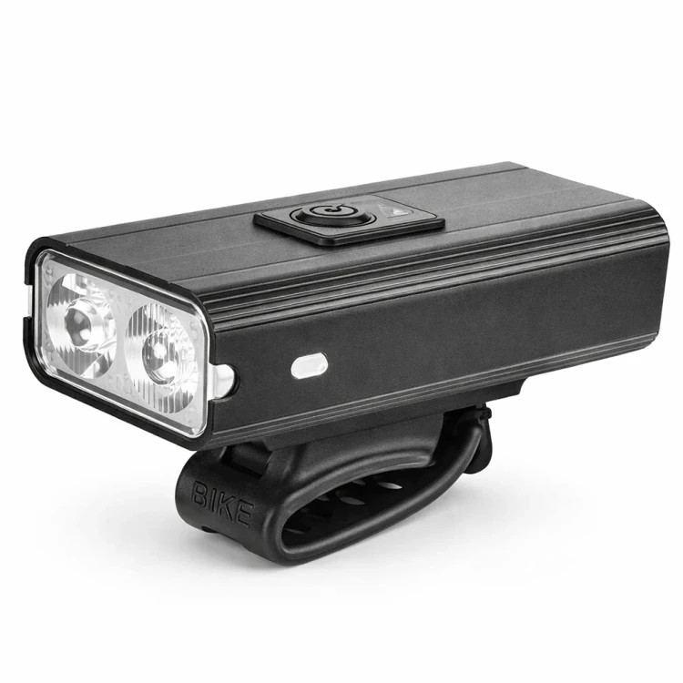 چراغ جلو دوچرخه NB مدل Rechargeable Bicycle Lamp شارژی ضدآب دارای پاوربانک