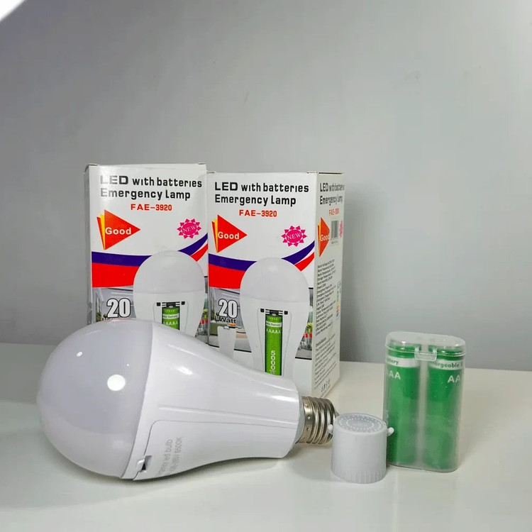 لامپ شارژی اضطراری ۲۰وات LED مدل FAE-3920