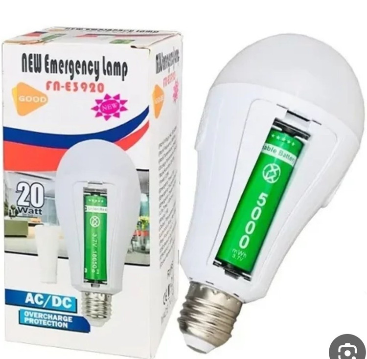 لامپ شارژی اضطراری ۲۰وات LED مدل FAE-3920